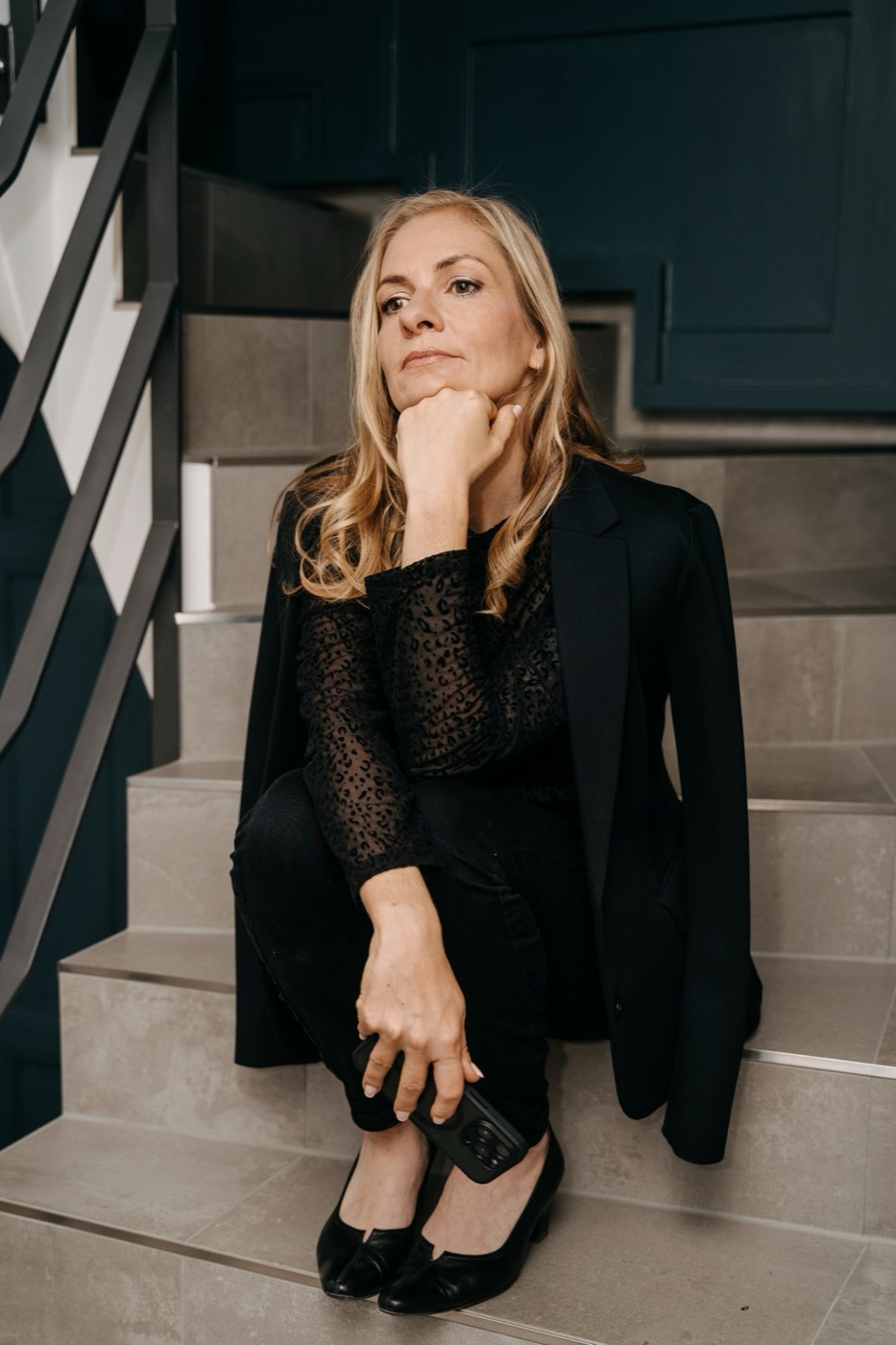 Anne-Kathrin Marx im strategischen Sparring