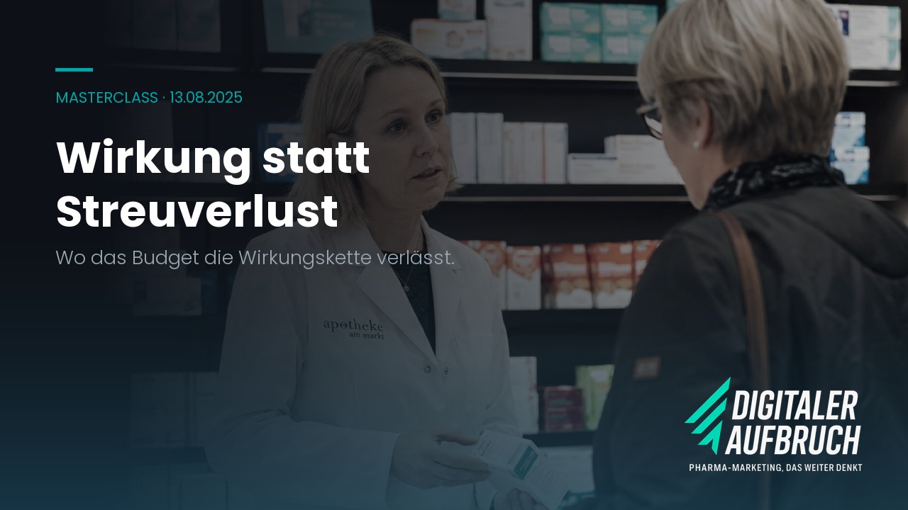 Masterclass Wirkung statt Streuverlust — Titelbild